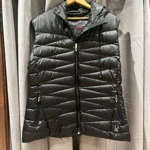 Women's Spyder Lux Timeless Puffer Hoody, XL